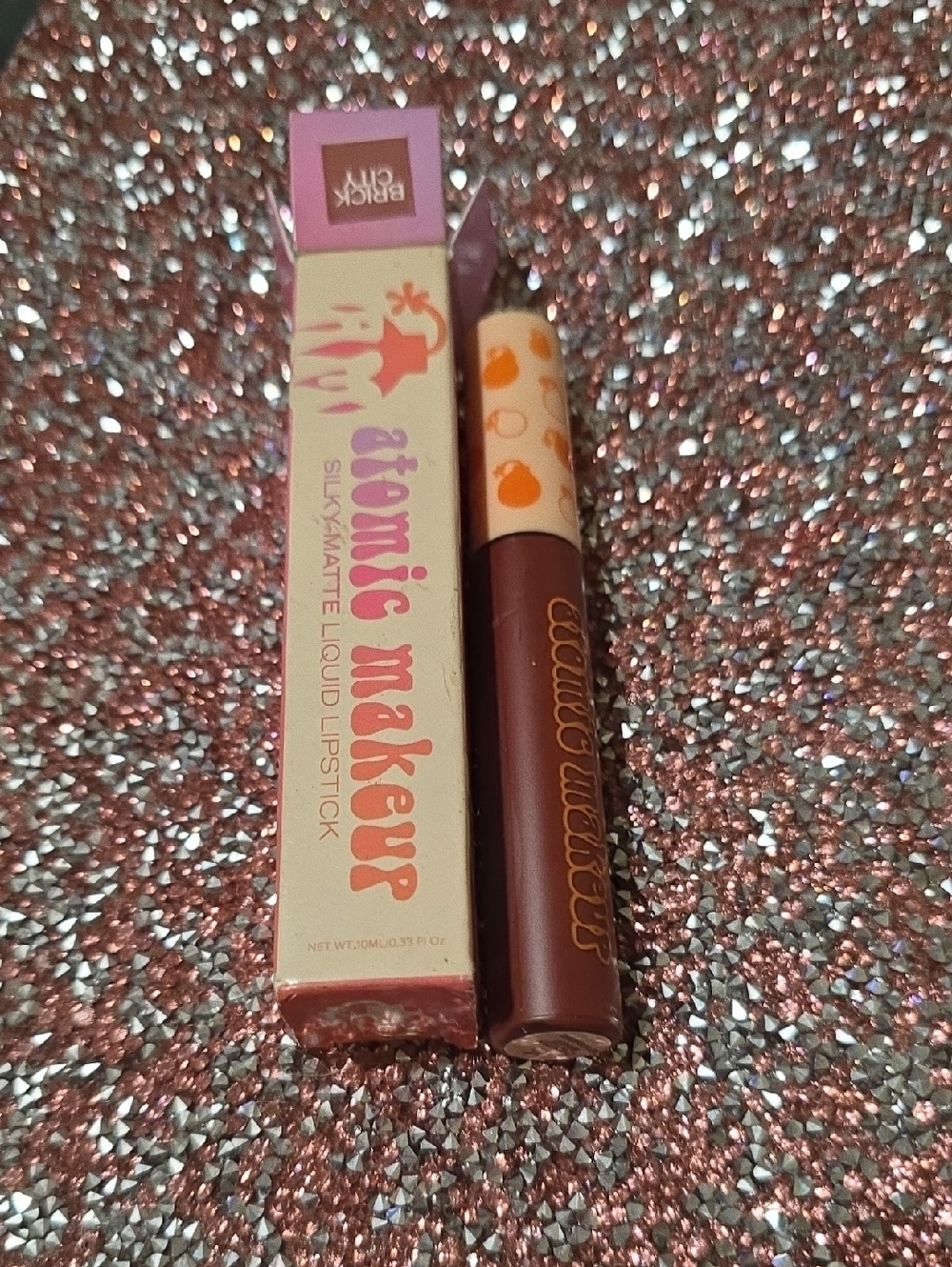 🧚‍♀️BRICK CITY Atomic Makeup Silky Matte Liquid Lipstick NWT